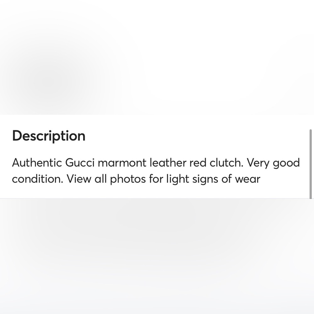 GUCCI Clutch - Large size♥️ READ DESCRIPTION‼️ - Picture 12 of 12